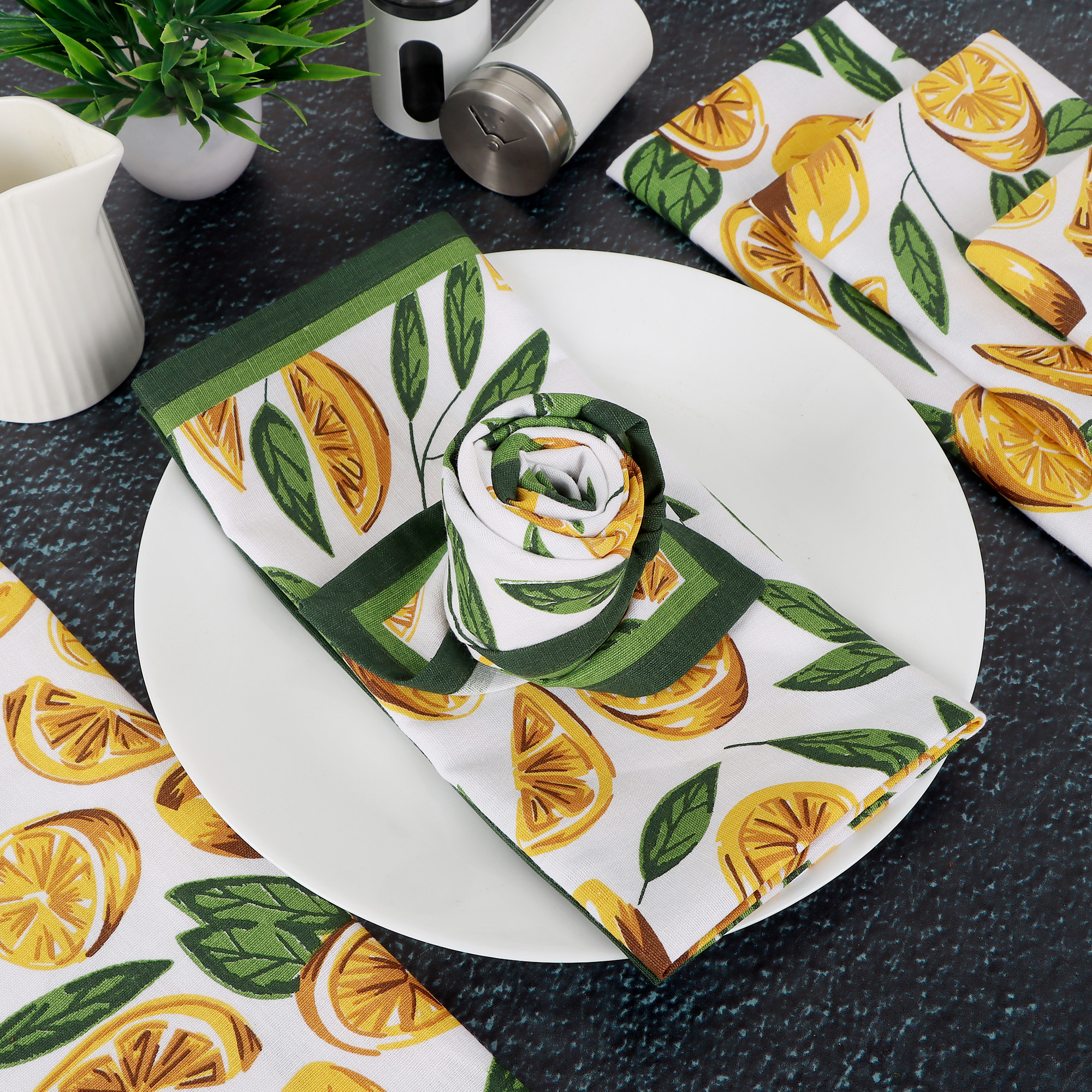 lemon Print Napkin